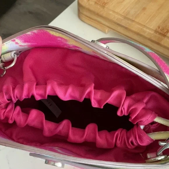 Multicolor Tie-Dye Bucket Crossbody Bag - Picture 5 of 5